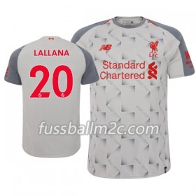 Fußballtrikots Liverpool Adam Lallana 20 Ausweich Trikotsatz 2018-2019